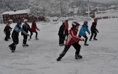 Skøyter på barneidrett i dag