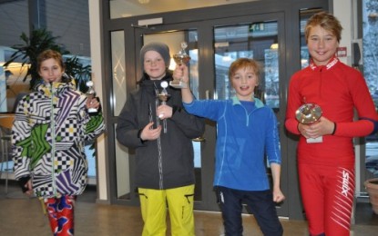 Flott kretsrenn i Haugakollen