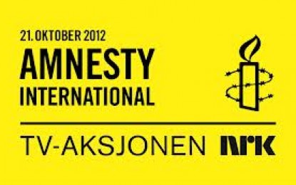 Kr. 107 914,-  fra Sør-Aurdal til Amnesty International