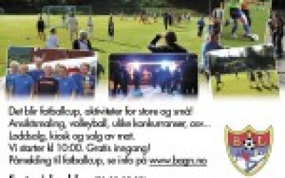 Årets grendacup er 31. august