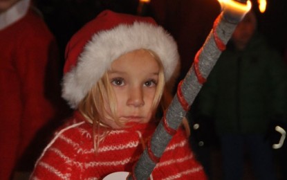 Adventstida innledet med nissemarsj
