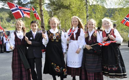 En strålende 17.mai på Bagn