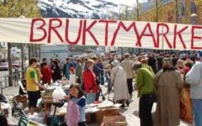 Loppe- og brukmarked no i helga