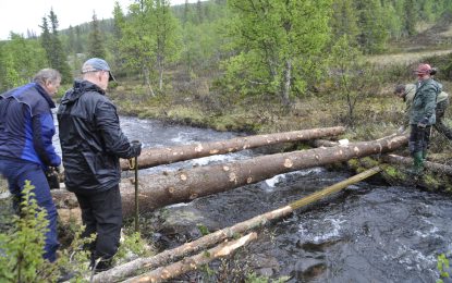 På dugnad med HelleBukLia løypelag