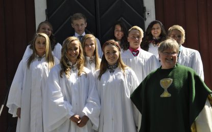 Konfirmasjon i Bagn Kyrkje