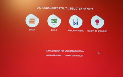 Ny felles hjemmeside for Valdresbiblioteka