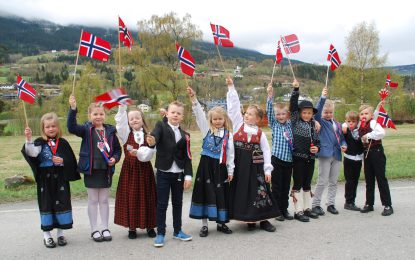 17.mai på Bagn