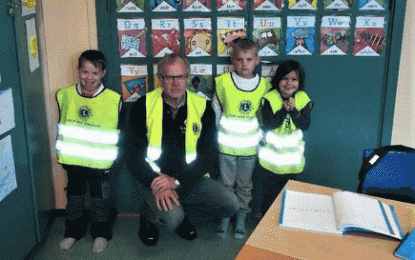 Refleksvester fra Lions Club Vassfaret