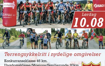 Kongsvegrittet 2019 –  lørdag 10 . august