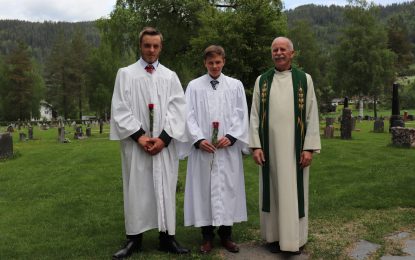 Konfirmasjon på Bagn