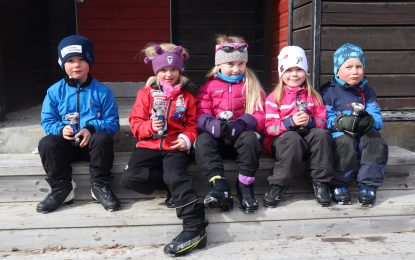 Skiavslutning i grevens tid