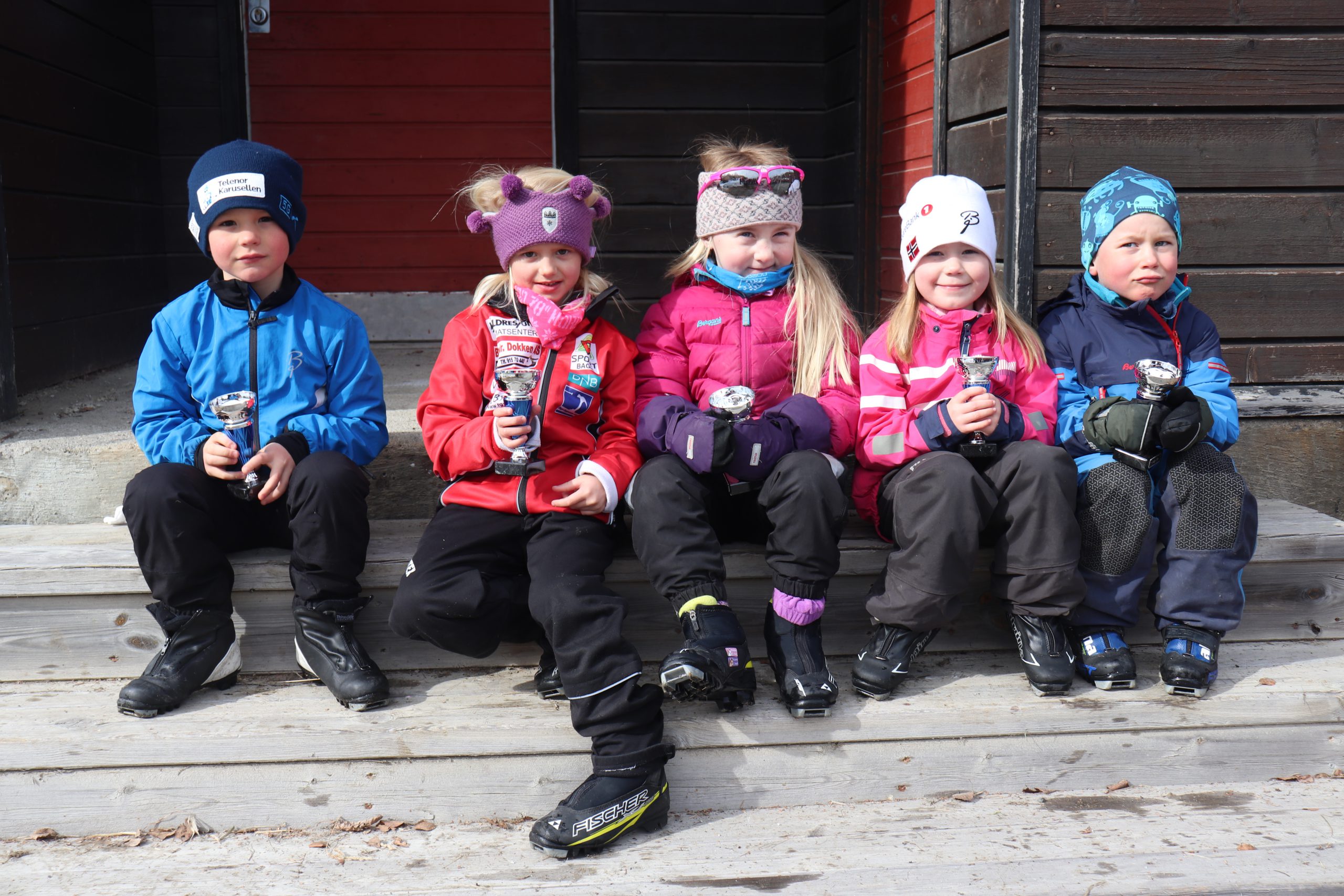 Skiavslutning i grevens tid
